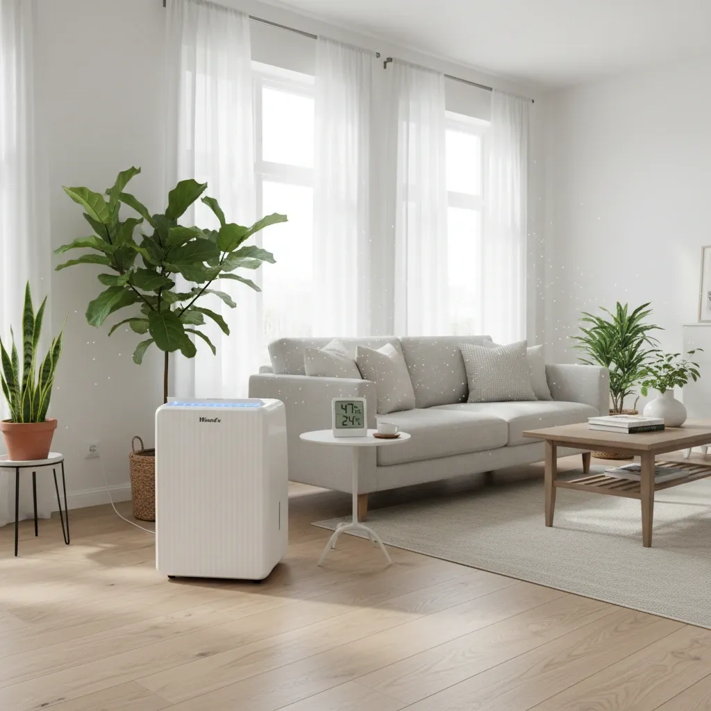 Gezond binnenklimaat met luchtontvochtiger