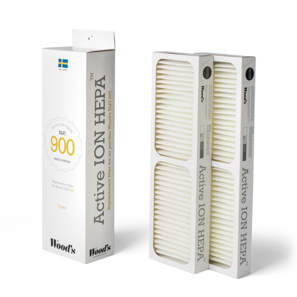 Wood's GRAN 900 Active Ion HEPA filterset